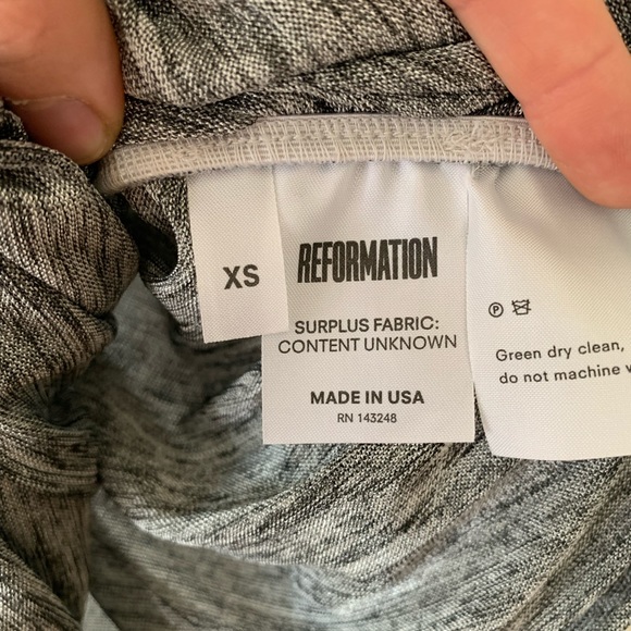 Reformation Silver Dress - size XS - Picture 7 of 7